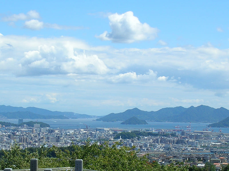 海が見える景色